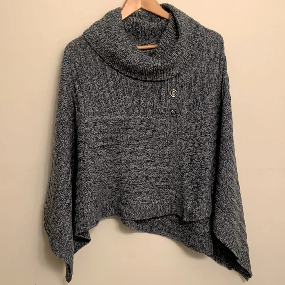 NWT Karen Scott Poncho - Picture 8 of 8